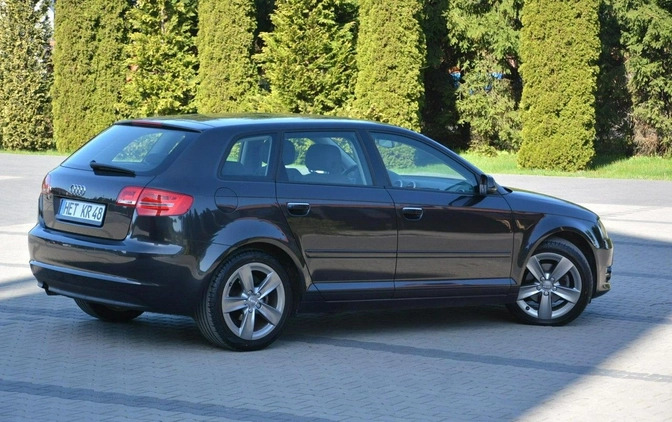 Audi A3 cena 36900 przebieg: 207581, rok produkcji 2011 z Dębno małe 436